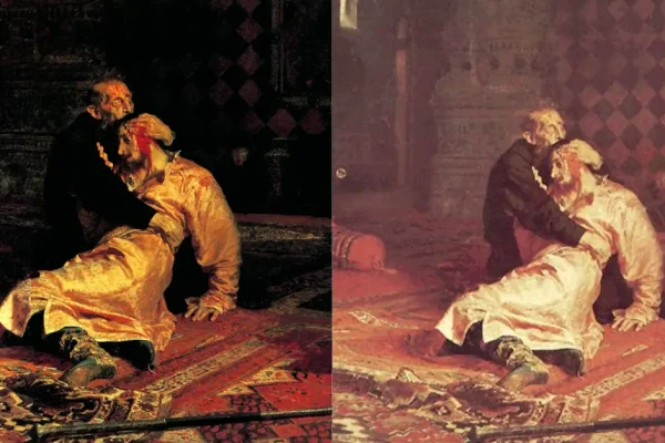 Ivan the Terrible and his son