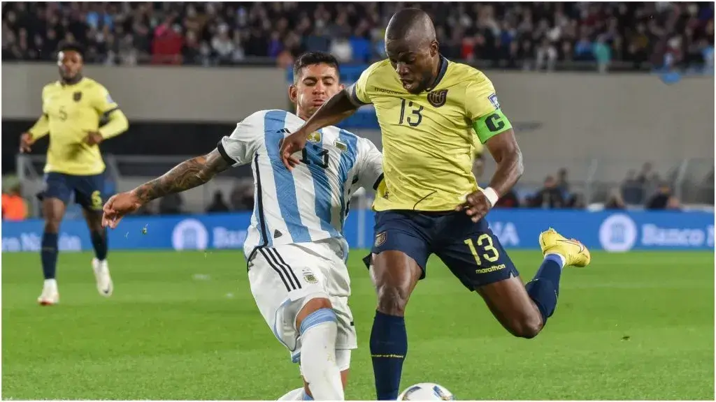 Friendly matches Argentina vs Ecuador Football Team