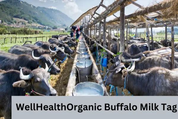 WellHealthOrganic Buffalo Milk Tag