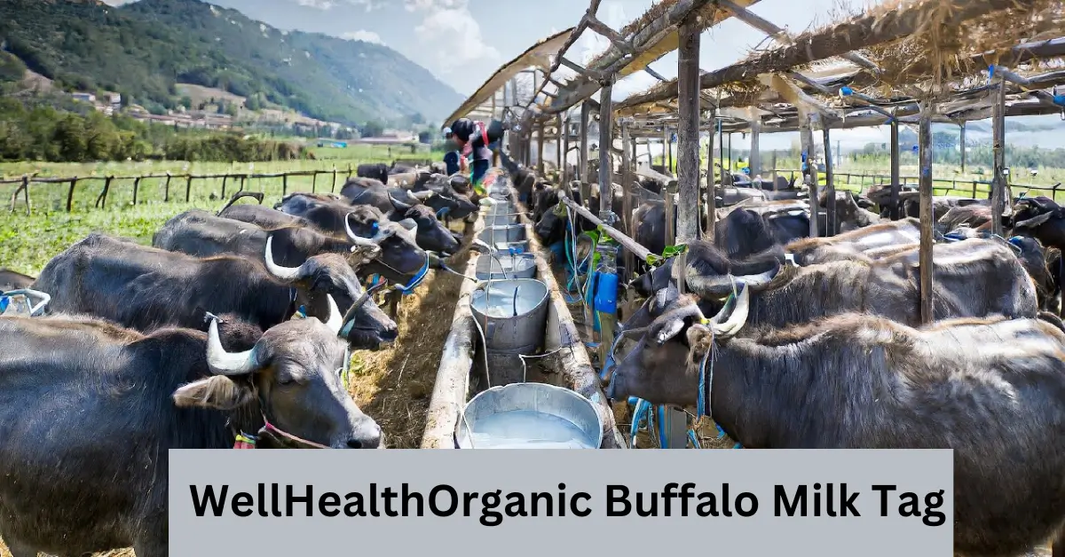 WellHealthOrganic Buffalo Milk Tag